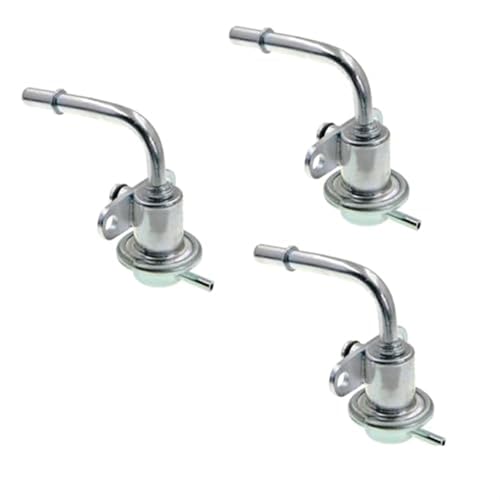 3PCS Fuel Injection Pressure Regulator, for Mazda, for 323 1998-2001 1.6L ZJ0113280 ZJ01-13-280 ZL01-13-280A Fuel Pressure Regulating Valve Replacement