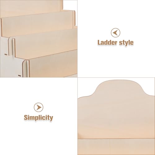 Expositor para tarjetas de felicitación de madera beige BUTIFULSIC 8