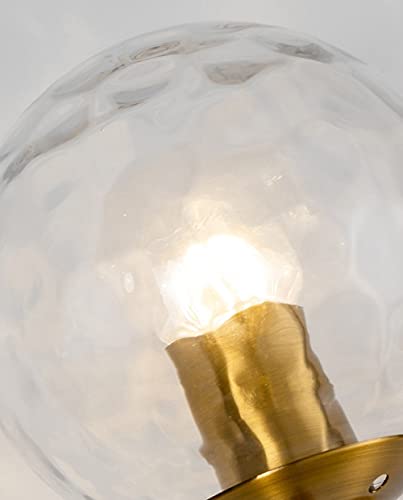 Lámpara de pared con forma de globo de cristal para decoración de interiores 5