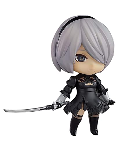 Vkeizbi Nier:automata: Automata 9S (Yorha No. 9 Type S) Q Version Action Figure 3.9Inch #TOP21