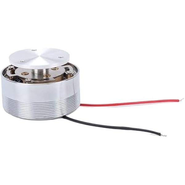 Sxhlseller Głośnik Rezonansowy 44 Mm, Pełnozakresowy Głośnik Wibracyjny o Mocy 25 W z Dźwiękiem Przestrzennym 360° i Głębokim Basem, Kompatybilny z Laptopem, Telefonem MP3 MP4 CD, do