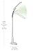 Ott-Lite L24554 Task Plus High-Definition 24-Watt Floor Lamp,Plastic, Dove Grey