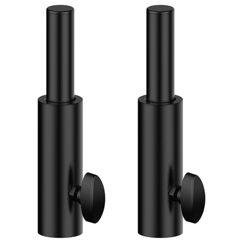 NiuNyuNeu Pair of Speaker Stand Adapters Mount to 1 3/8' Stand and Fit into 1' Speaker Mount...