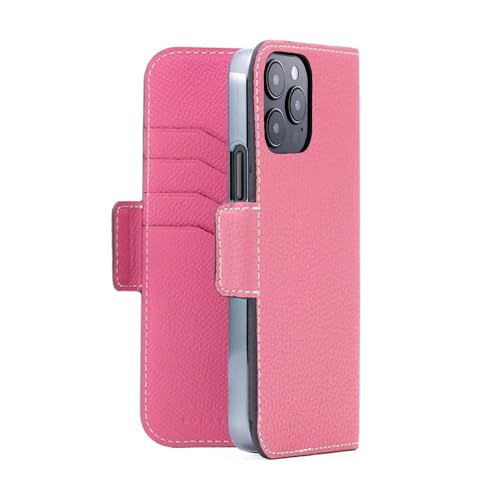 BONAVENTURA ダイアリーケース シュリンクレザー 14pro max iPhone 14) ダイアリーケース シュリンクレザー