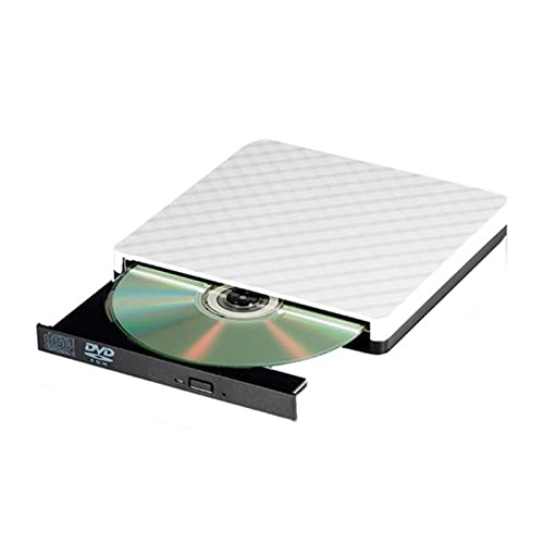 Lectora DVD USB 3.0 portátil color blanco miniatura 6