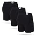 Stance Boxer Brief Underwear 3-Pack for Men, Black, X-Large