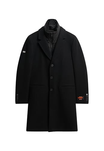 Manteau 2 en 1 Superdry homme pour corriger la silhouette avec élégance