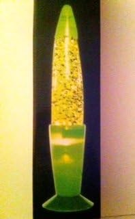 Fabulous Lime-Green Glitter Lamp...