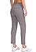 YYV Women's Golf Pants Stretch Work Ankle Pants High Waist Dress Pants with Pockets for Yoga Business Travel Casual(Dusty Grey Medium)