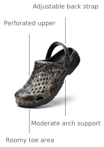 Image of FLIOZY Men's Garden Clogs Shoes Non Slip Shower Slippers Summer Outdoor Beach Sandals