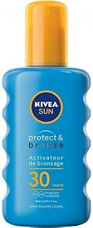 Nivéa – Sun Spray Protect e Bronze Spf30, 200 ml, confezione da 3