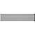 5 1/8"W x 78 3/4"H x 5/8"D Fluted Casing