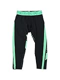 Cómodas de llevar Under Armour HeatGear Supervent 2.0 - Mallas de entrenamiento para hombre, color negro y verde, SM