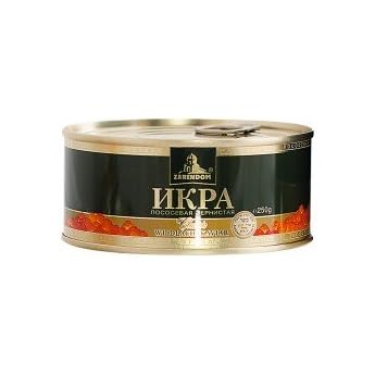 Caviar - Zarendom Gorbuscha Salmon Caviar Classic 250 g Tin - Red Caviar - Caviar - Ikra