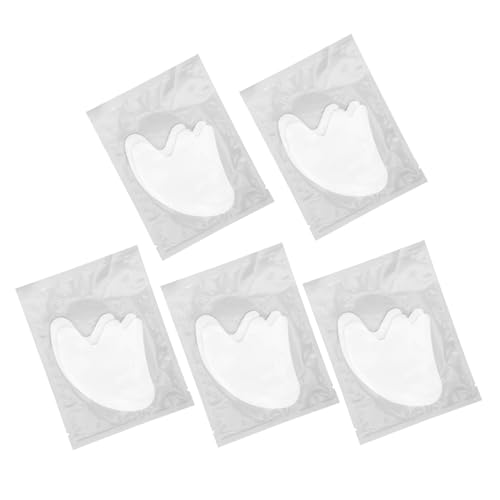 Vaguelly 10Pares Máscaras Faciales Prácticas Para Arrugas Para Cuidado De Gel Hidratante Antienvejecimiento y Reafirmante Para Mujer