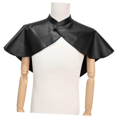 ABOOFAN Capa para tintura de cabello 2 piezas negra impermeable para peluqueros adultos resistente a aceite miniatura 4
