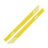 2 adesivi a strisce per minigonne laterali per portiera auto adatti per Peugeot 208 GT Tuning Accessori auto Linea grafica Decalcomanie in PVC