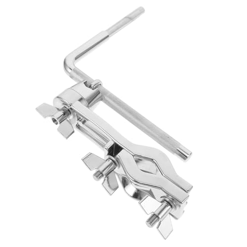 Soporte multifuncional para batería con clamp ajustable para cowbell miniatura 4