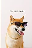 Photo Gallery funny shiba inu notebook: i`m the boss, funny dog, notebook for dog lover, for vet, groomer, personal use, nice gift, 100 blank pages (volume 1), glossy cover Photo Gallery funny shiba inu notebook: i`m the boss, funny dog, notebook for dog lover, for vet, groomer, personal use, nice gift, 100 blank pages (volume 1), glossy cover