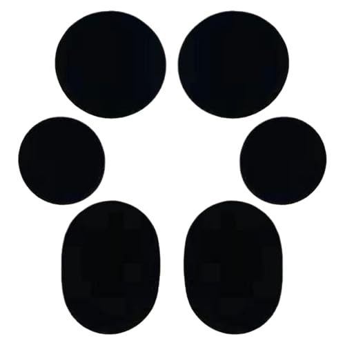 Schuh-Reparatur-Patches - 6-teiliges Set Zur Loch-Vorbeugung & Fersenschutz | Selbstklebende Flicken Aus Mikrofaser-Leder Fu Sne