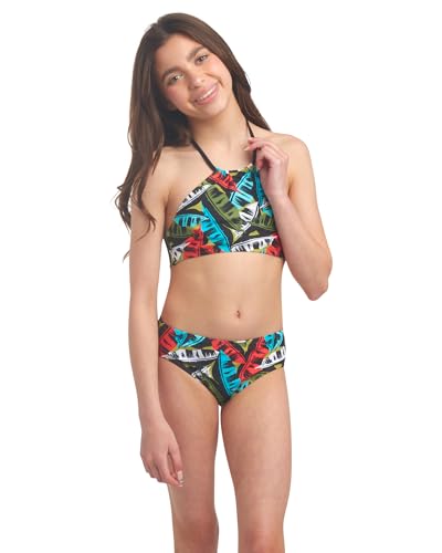 Image of Kanu Surf Girls Mahina UPF 50+ Beach Sport Halter Bikini 2-Piece Swimsuit