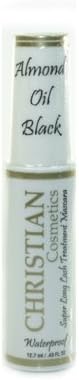 Christian Super Long Lash Mascara Waterproof Almond Oil Black by Christian Cosmetics