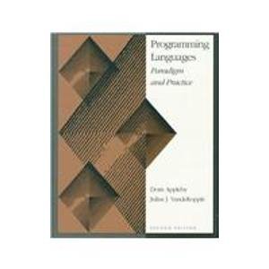 Programming Languages: Paradigm and Practice (McGraw-Hill Computer ...