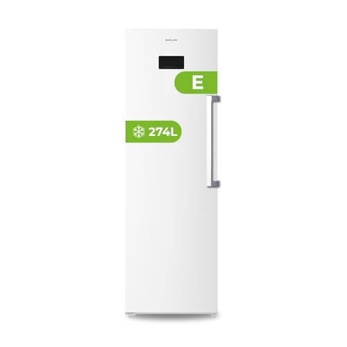 Aspes Congelador Vertical Blanco ACV185601ENFD. Capacidad 274 Litros, Puerta Reversible, Bajo Nivel Sonoro, Eficiencia Energética Clase E