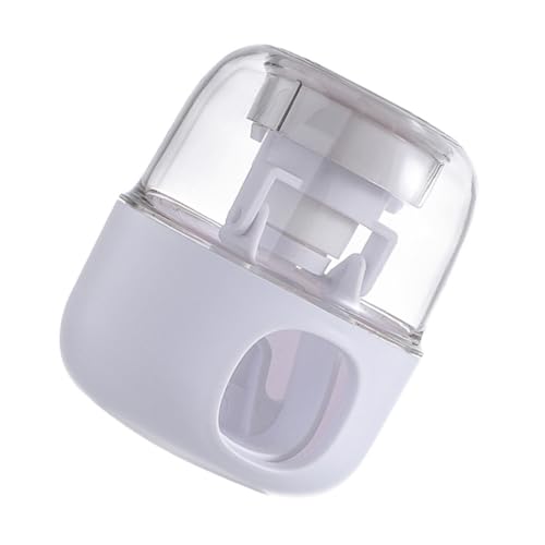 IWOWHERO 1pc Nail- Toothpaste Dispenser Wall-Mounted Storage Rack Waterproof Facial Squeezer