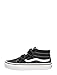 Vans Kids SK8 Mid Reissue V (Toddler) Black/True White 8 Toddler M