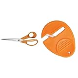 Product 1: Tijeras universales con tornillo ajustable, para el corte sin esfuerzo de papel, material laminado y tejidos