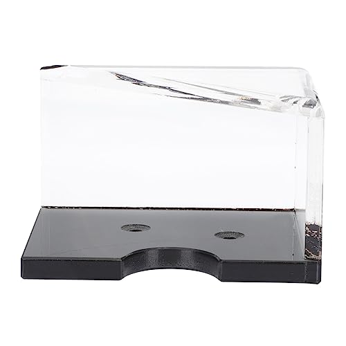 KICHOUSE Home Cards Stands Set Acrylic Poker Card Stand Storage Display Non-Slip Feet