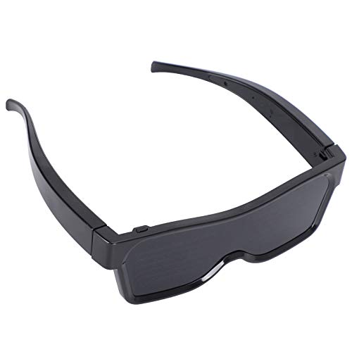 Gafas LED, anteojos para Fiestas controladas por App, portátil con alimentación USB para Fiestas...