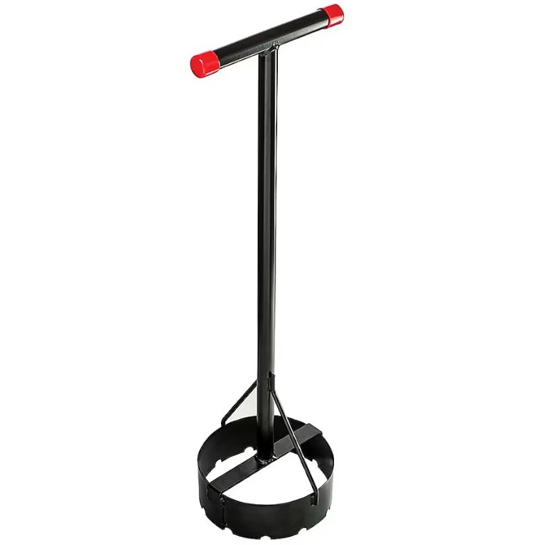 Sprinkler Donut Cutter Grass Trimming Tool for Sprinkler Heads Cuts 7-Inch Diameter Ring 2-3/8 Inch Deep