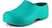 Produktbild Ladeheid Damen und Herren leichte Eva Clogs Gartenclogs Gartenschuhe LADW009 (Türkis9910, 40 EU)