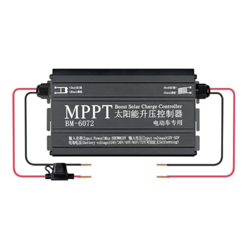 Controlador de Carga Solar MPPT Boost 600W BM6072 de 24V 48V 72V 4