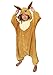 SAZAC Kigurumi - Pokemon - Eevee - Onesie Jumpsuit Halloween Costume - Kids Size (5-9 Year Old)