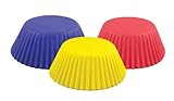 Fox Run Primary Colors Foil Muffin and Cupcake Liners, Set of 75 Standard Size Wrappers