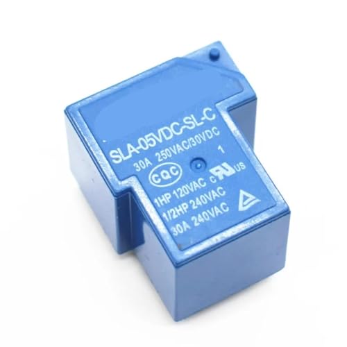 Relais de puissance SLA-05VDC-SL-C 5V 30A à 6 broches pour circuit imprimé PCB