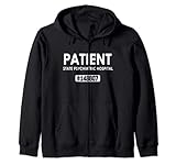 Staatliches psychiatrisches Krankenhaus Patient Halloween Kostüm Uniform Kapuzenjacke