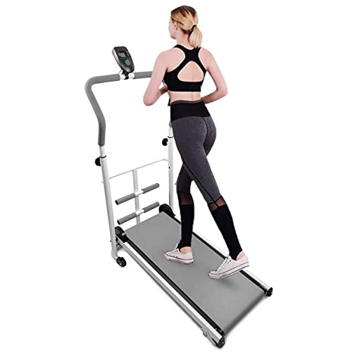 Image of Treadmills Indoor Mechanical Treadmill Multi-Function Body Building Fitness Equipment Running Training Twisting Machine Sit-ups HWC