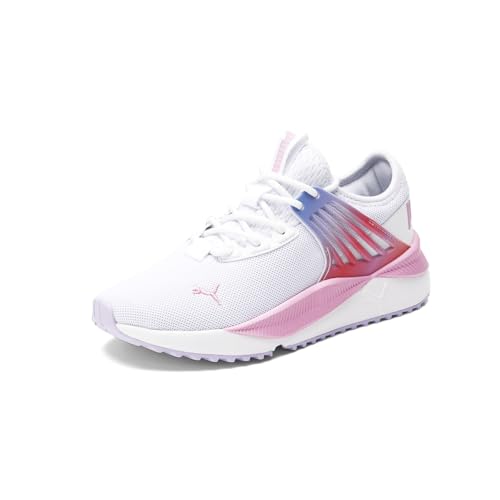 PUMA Kids Girls Pacer Future Sunset Sky Jr Lace Up Sneakers Shoes Casual - White2