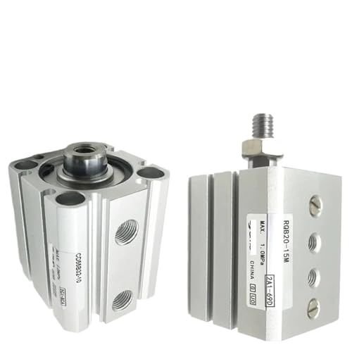 Cylindre RDQB63-50 pneumatique compact à double effet pour automatisme
