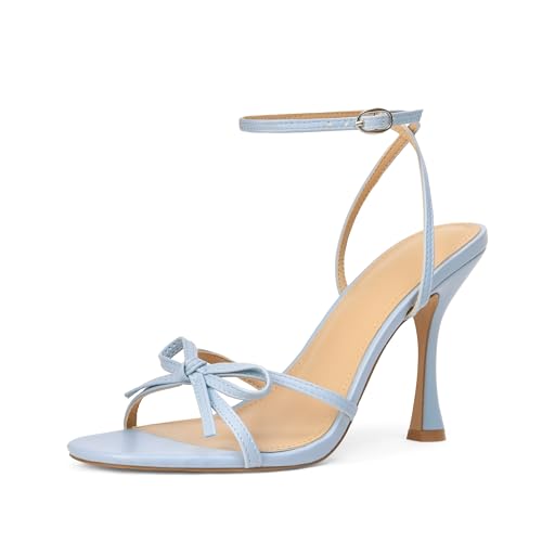 Image of iiimmu Women's Bow Heels 4 IN Stiletto Heeled Sandals for Women