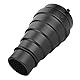 mit 5 Filter Einstellbarer Filter mit konischer Montage Snoot Bowens Mount Lichtstrahlrohr Snoot Grid Breite Anwendbarkeit für Studio Strobe Flash Light