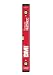Produktbild BMI Alu-Wasserwaage Robust rot (Länge 80 cm, Messgenauigkeit 0,5 mm/m, breites/hohes Profil, Gummi-Endkappen, ultraschallverschweißte Libellen) 638080PS