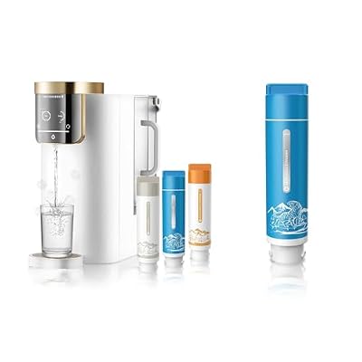 NatureFlow F40-AC?2nd Gen? Reverse Osmosis Water Filter Countertop with UV, Natural Remineralization,Mineralization Filter