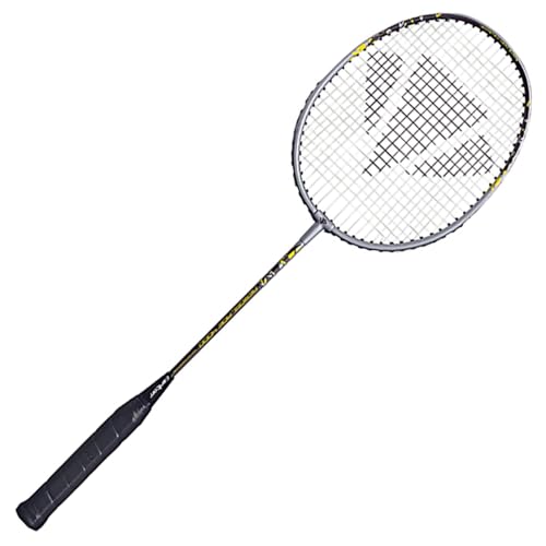 Raquette de badminton Carlton Aeroblade avec cordage resistant noir et blanc