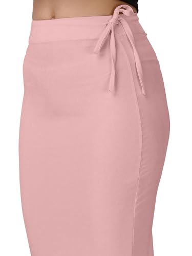 Image of Mehrang Microfiber Saree Shapewear Petticoat for Women, Cotton Blended Shape Wear Dress for Saree