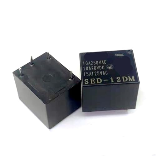 Relais SED12DM 12V CC assure une commutation stable de 15A